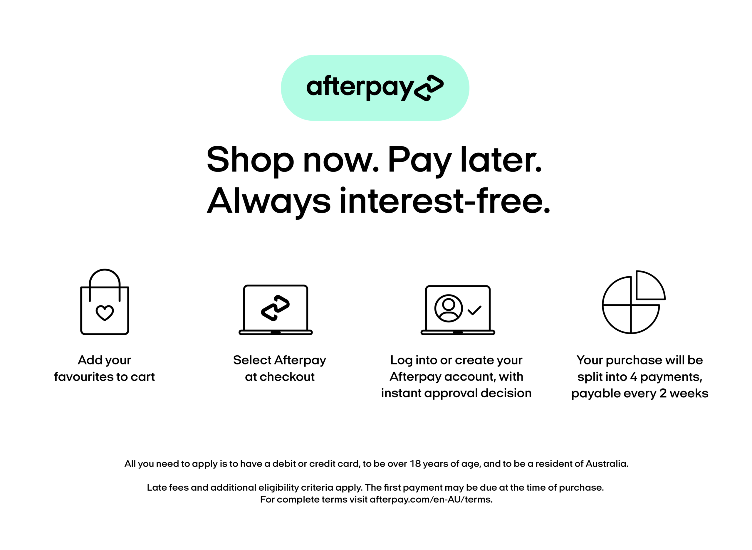Afterpay makeup online